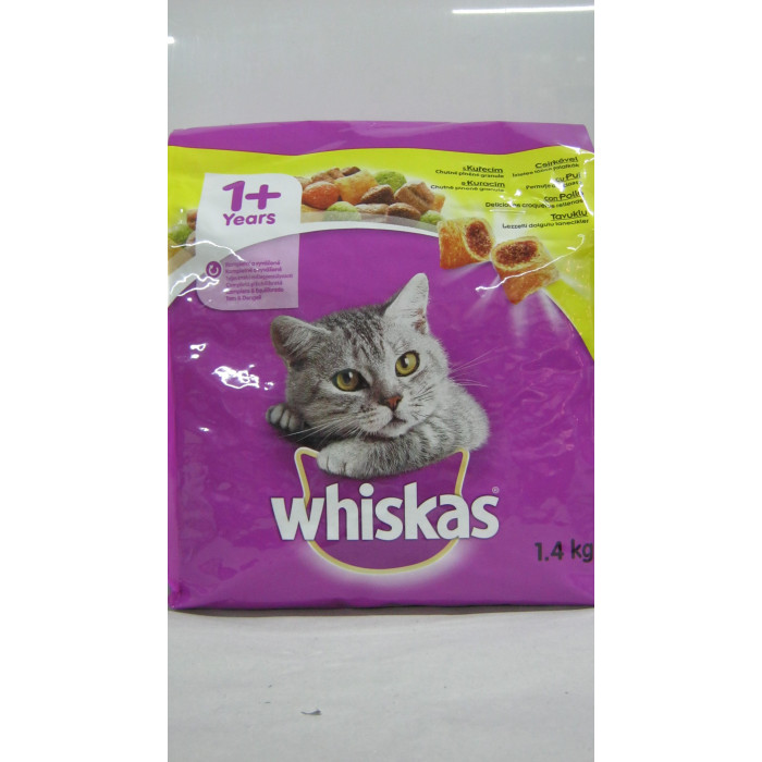 Whiskas 1.4Kg Csirke Macska Sz.
