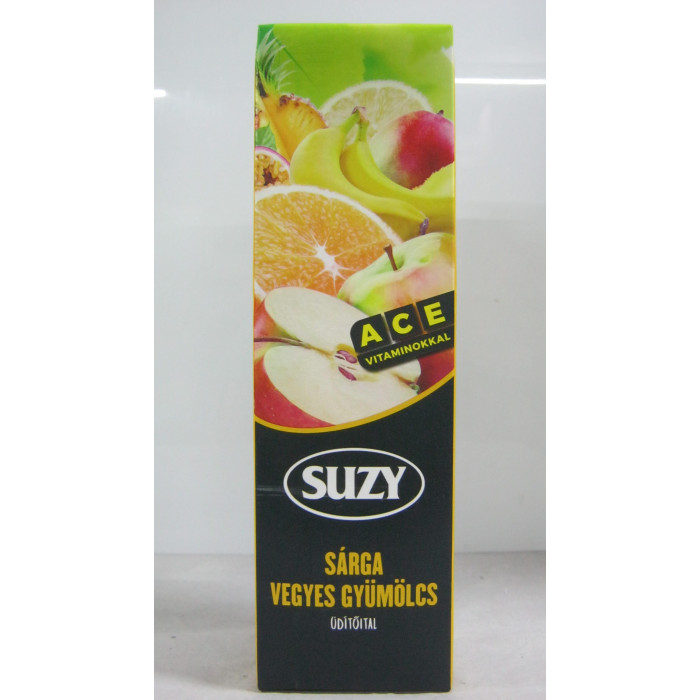Suzy 1L 7% Sárga Vegyes Gyümölcs