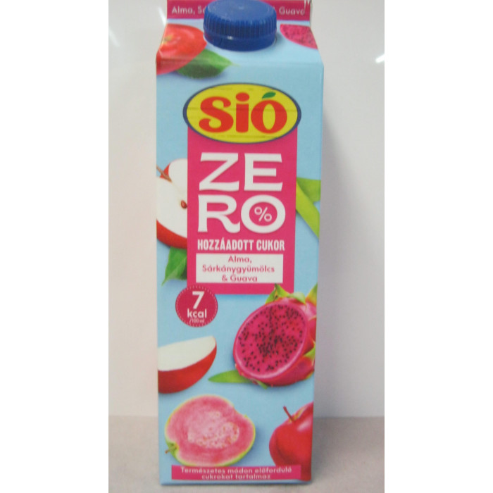 Sió 1L 13% Alma Sárkánygyümölcs Guava Zero