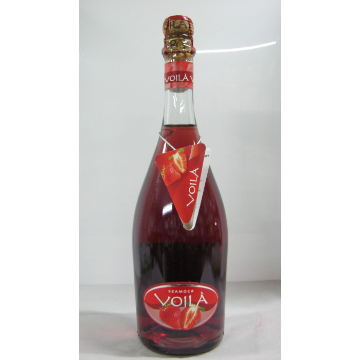 Voilá 0.75L Szamóca Pezsgő