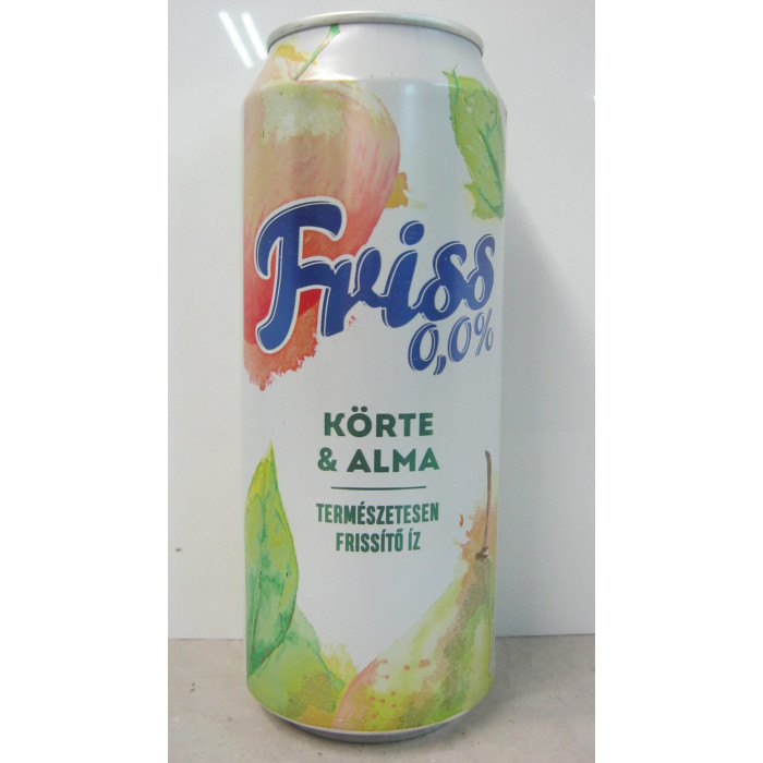 Borsodi 0.5L 0% Körte-Alma Dob.friss