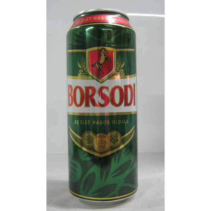 Borsodi 0.5L Világos Dob.sör