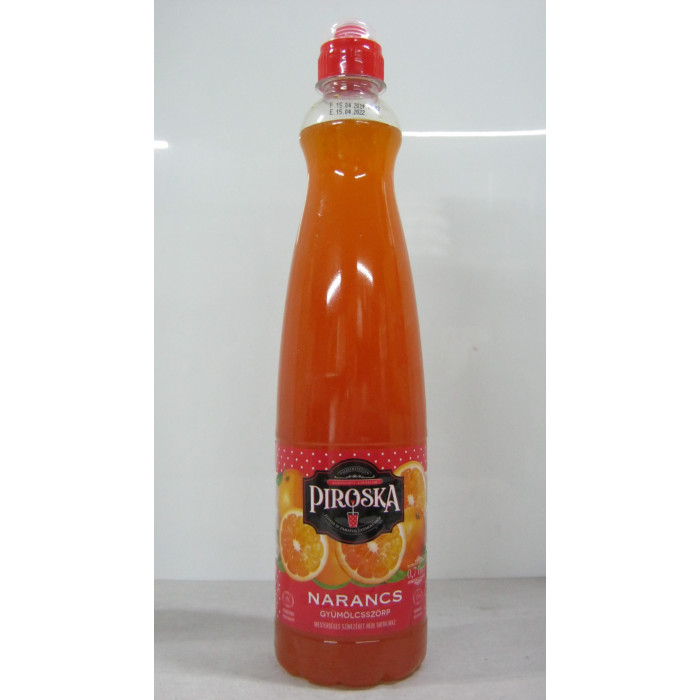 Piroska Narancs Szörp 0.7L Pet