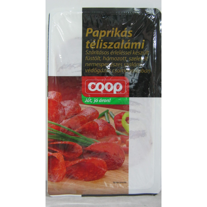 Téliszalámi 75G Paprikás Coop