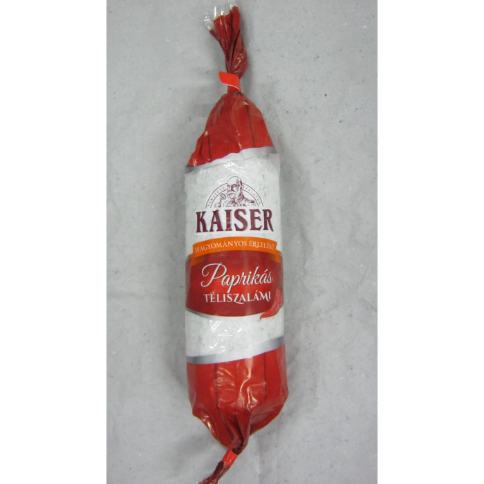 Téliszalámi 400G Paprikás Kaiser