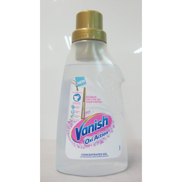 Vanish 0.5L Oxi Action+White Gel