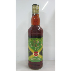 Rum 0.7L Dark Rum 73% Jamaica Old Pascas
