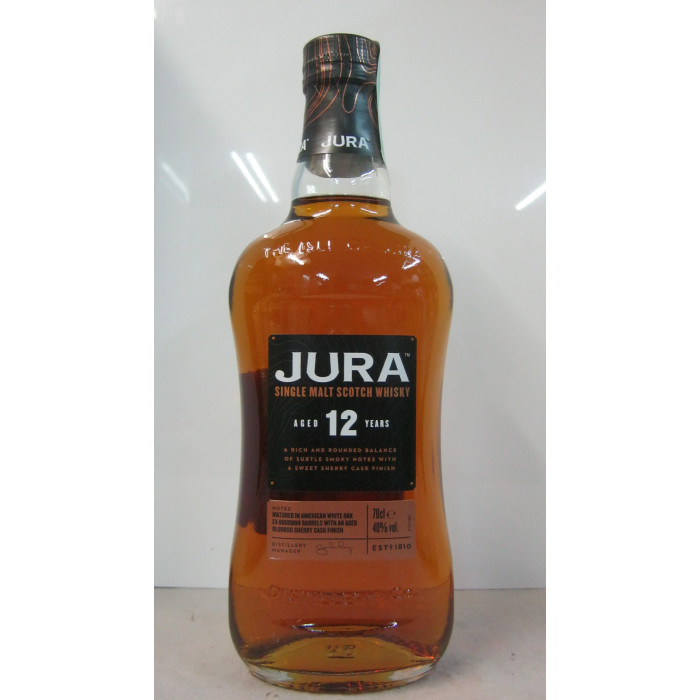 Jura Single Malt 0.7L 12Éves Scotch Whisky