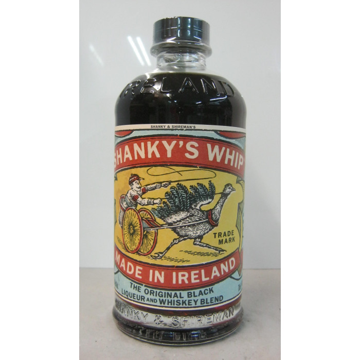 Shankys Whip 0.7L Black Liqueur Whiskey Blend