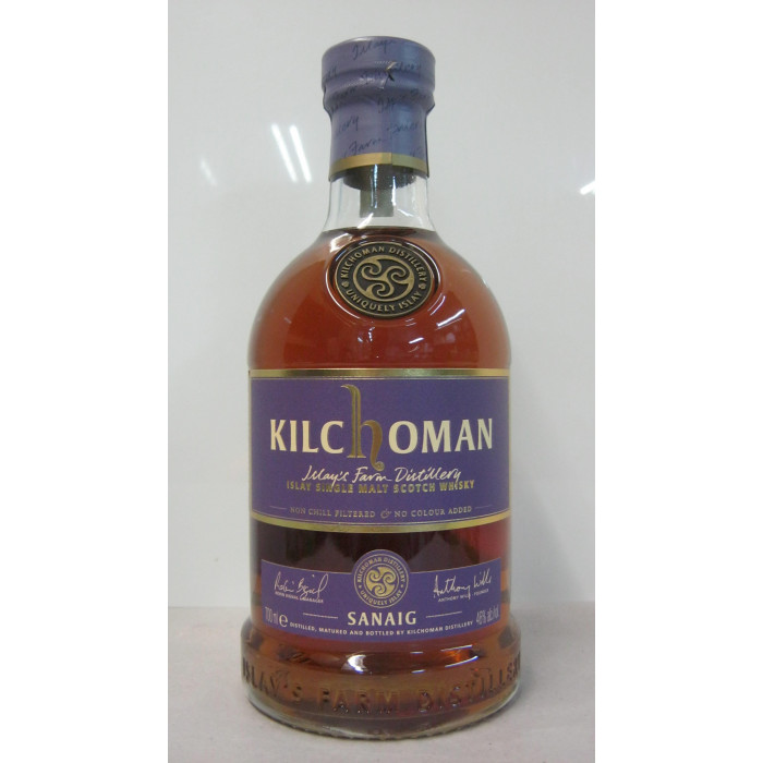 Kilchoman 0.7L Sanaig Single Malt Scotch Whisk
