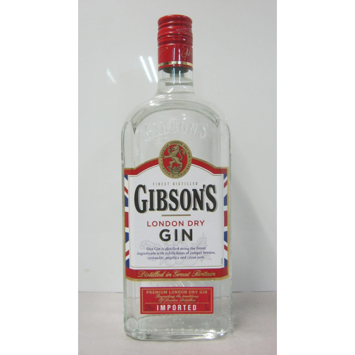 Gin 0.7L London Dry Gibsons