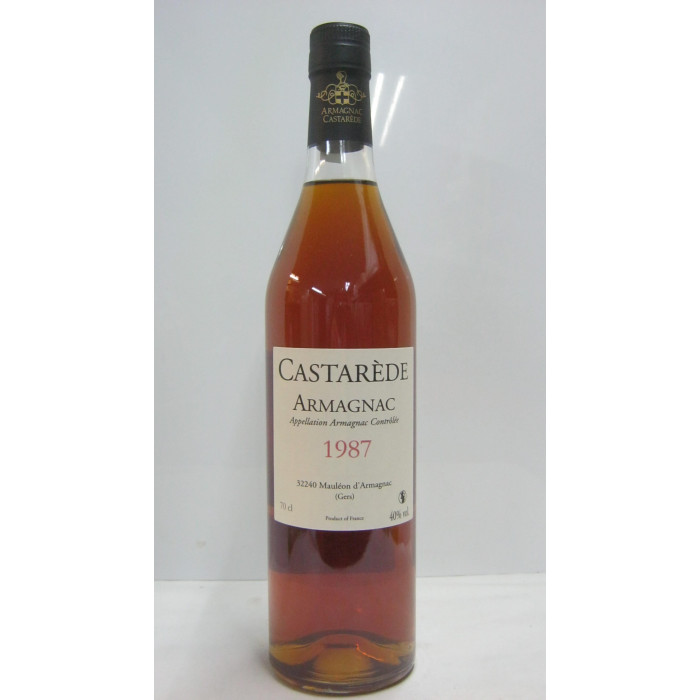 Armagnac Castaréde 0.7L 1987 Cognac
