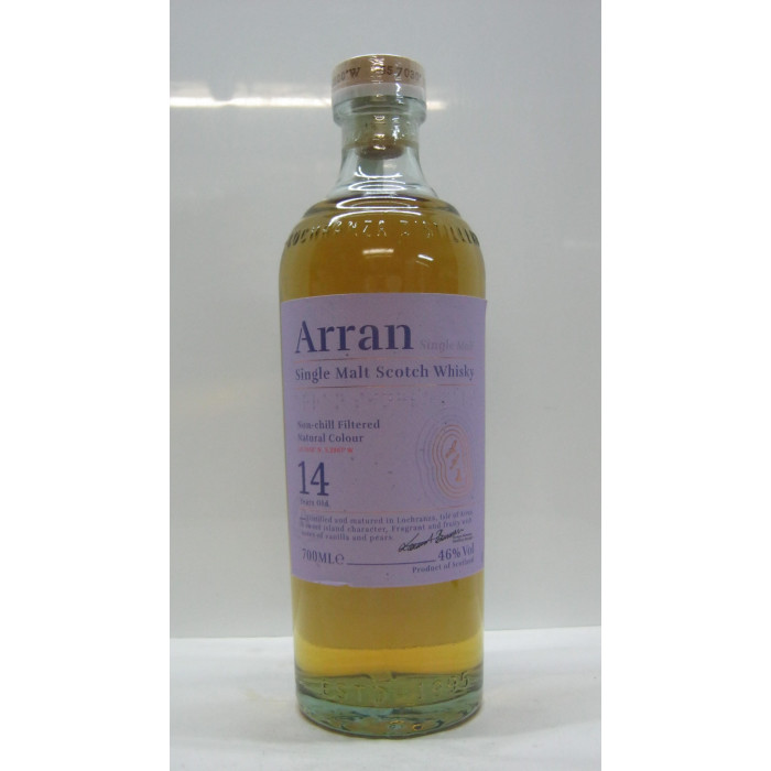 Arran 0.7L Single Malt 14Éves Scotch Whisky