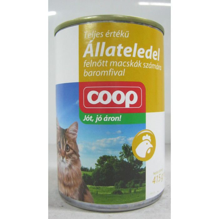 Macskaeledel 415G Baromfi Coop