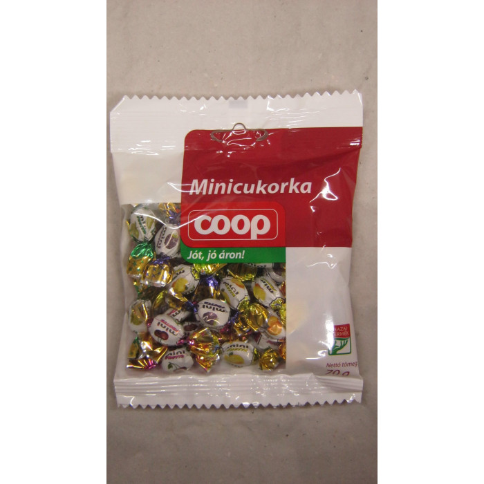 Minicukorka 70G Vegyes Íz Coop