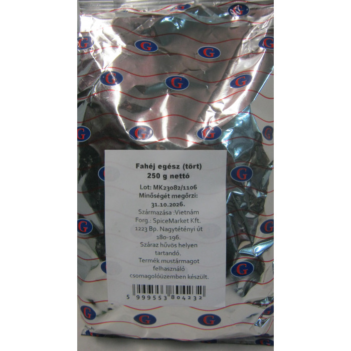 Fahéj Egész 250G Spice Market