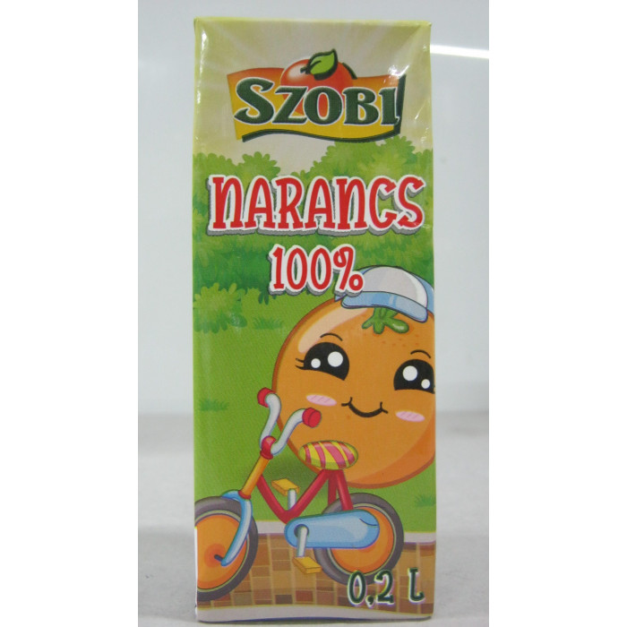 Szobi 0.2L 100% Narancs