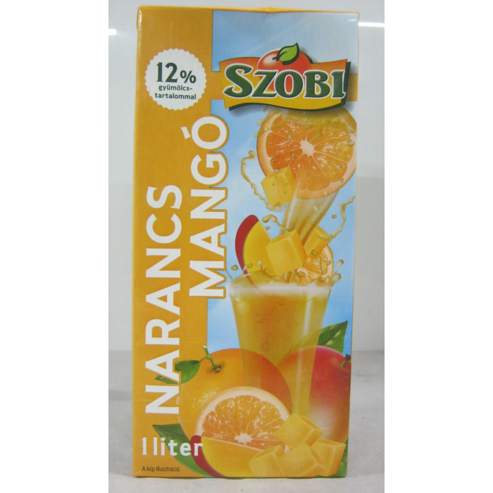 Szobi 1L 12% Narancs-Mangó