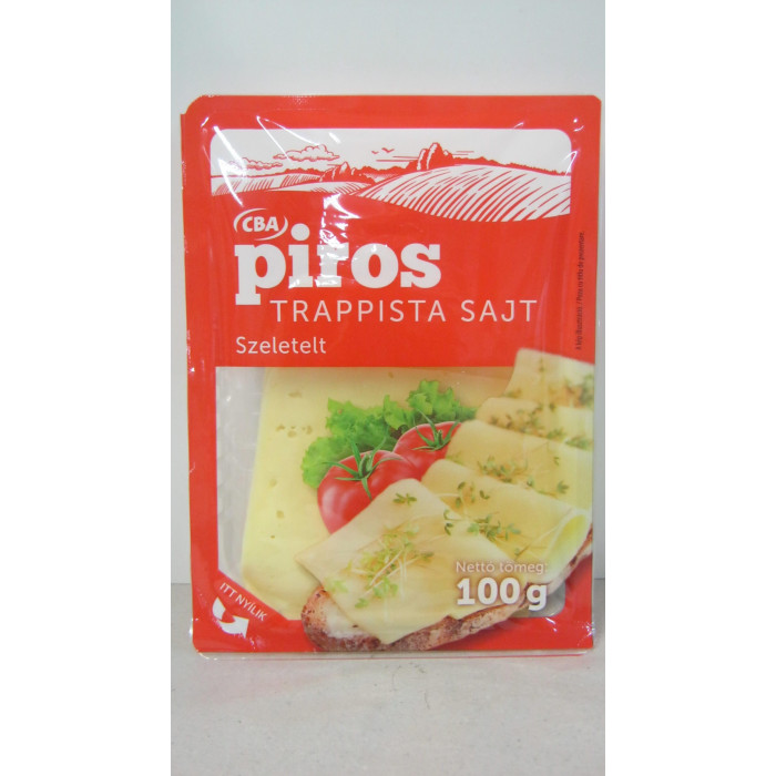 Trappista Sajt 100G Szel.piros