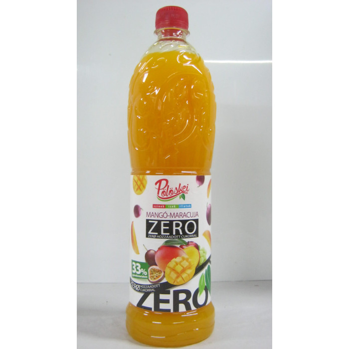 Mango-Maracuja Zero 1L Pölöskei