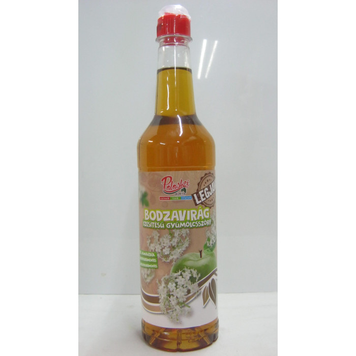 Bodzaszörp 0.7L Bodzavirág Pölöskei Pet