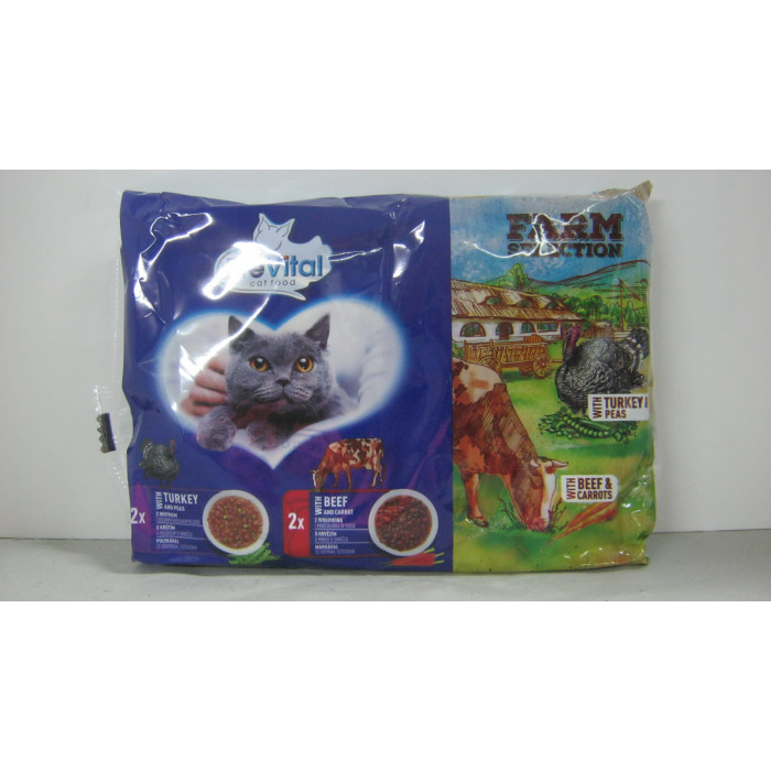 Prevital 4X85G Pulyka-Marha Macska Alutasak
