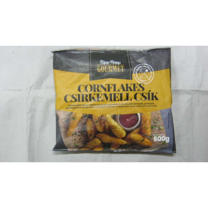 Panírozott Csirkemell Csíkok 500G Ripp-Ropp