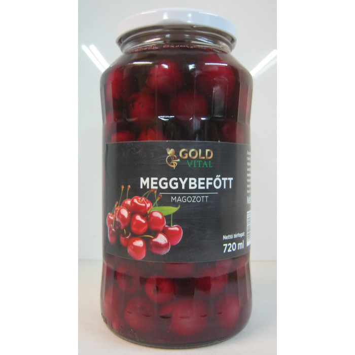 Meggybefőtt Magozott 700G Gold Vital
