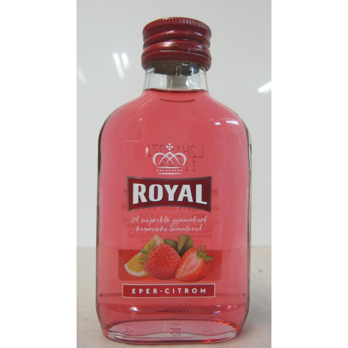 Royal Vodka 0.09L Eper-Citrom
