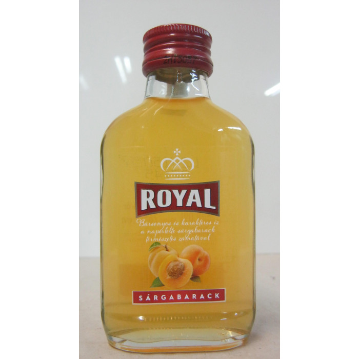 Royal Vodka 0.09L Sárgabarack