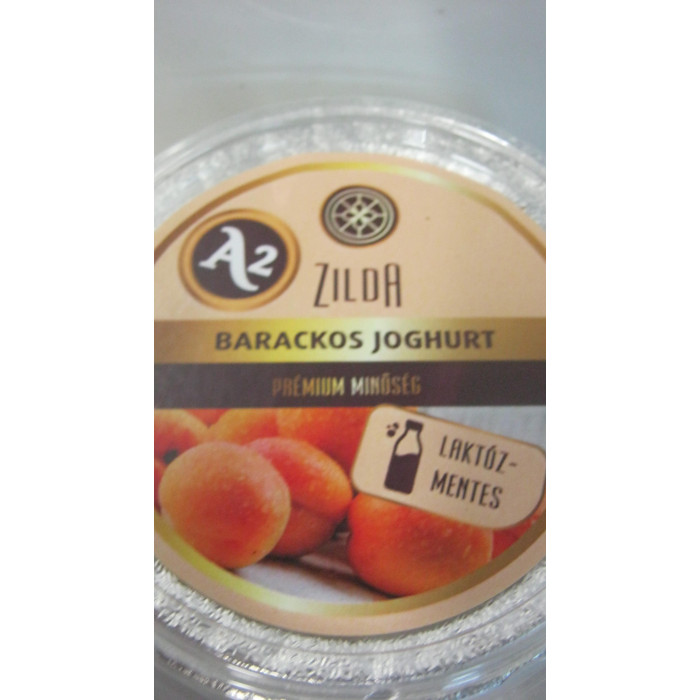 Joghurt 250G Barackos Laktózm.zilda