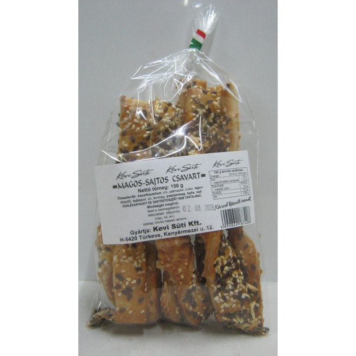 Sajtos Rúd Magos Csavart 150G Kevi