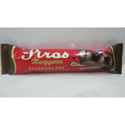 Piros Mogyorós Étcskoládé 35G