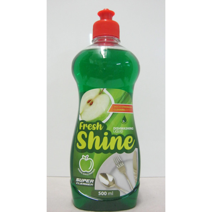 Shine 0.5L Green Apple Mosogatószer