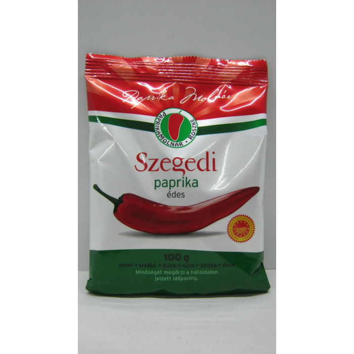 Fűszerpaprika Édes 100G Szegedi Paprika Monlná