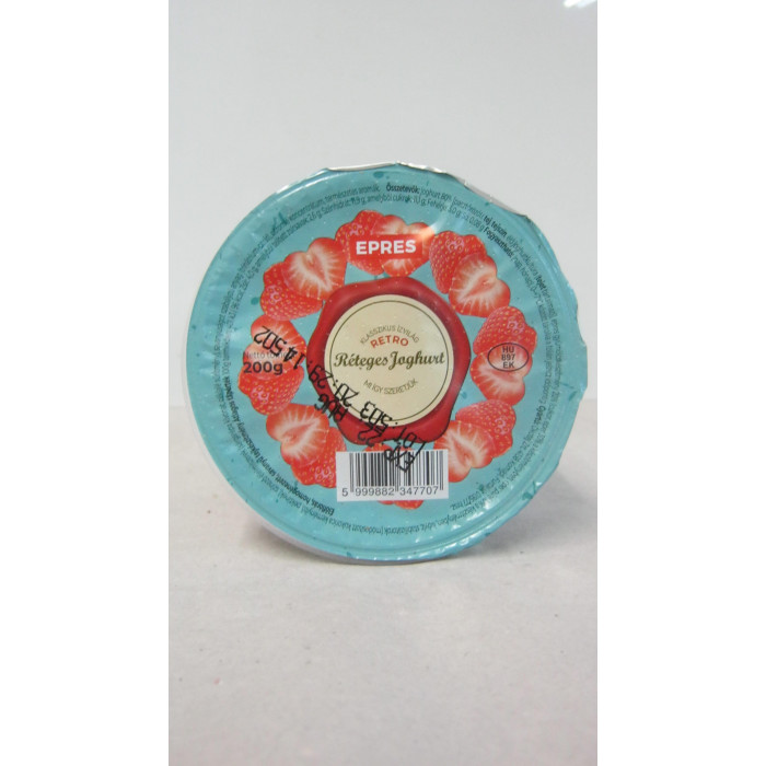 Joghurt 200G Eper Réteges Retro