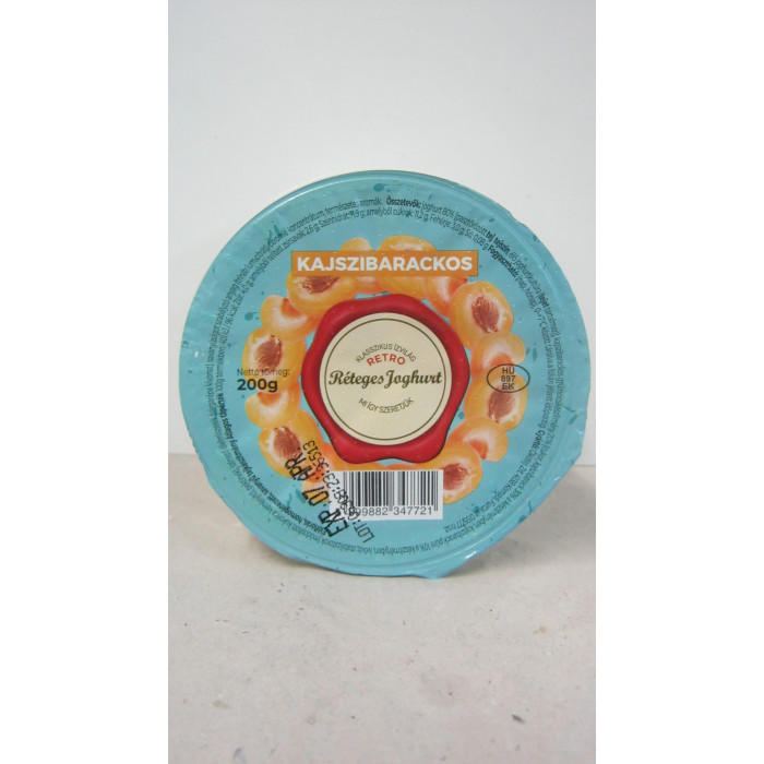 Joghurt 200G Kajszibarackos Réteges Retro
