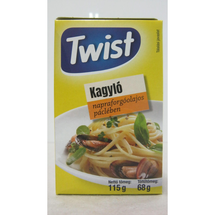 Kagyló Olajban 115G Twist