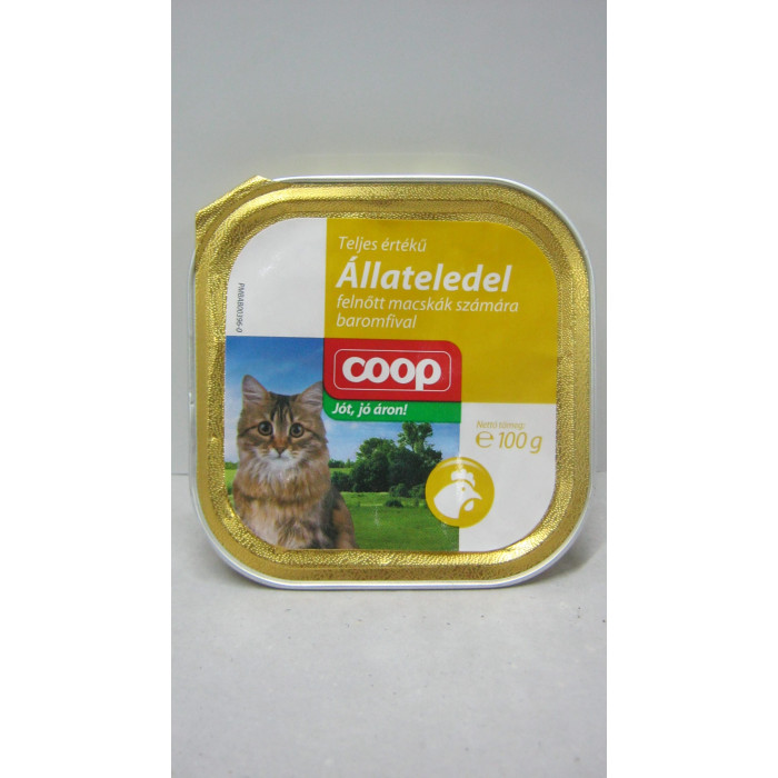 Macskaeledel 100G Baromfi Coop