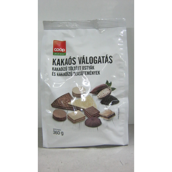 Nápolyi Vegyes Válogatás Kakaós 360G Coop