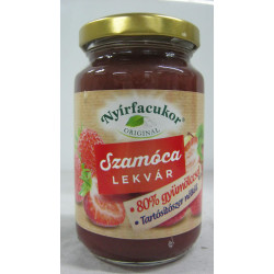 Szamóca Lekvár 230G Nyírfacukor