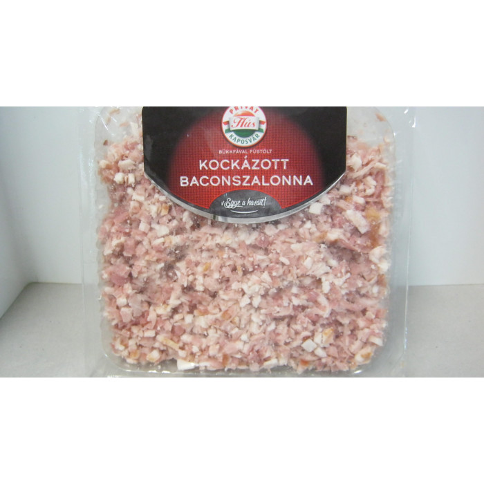 Bacon Kockázott 500G Privát Hús