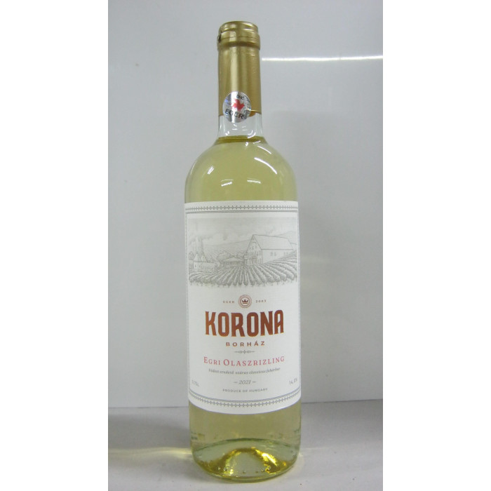 Olaszrizling Sz.0.75L Egri Korona Borház