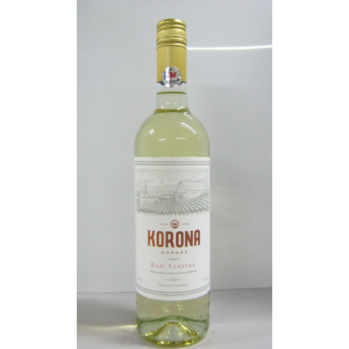 Egri Leányka 0.75L Sz.f.korona Borház