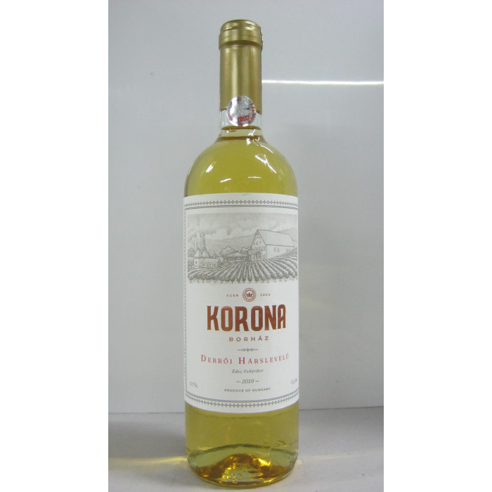 Debrői Hárslevelű É.0.75L Egri Korona Borház