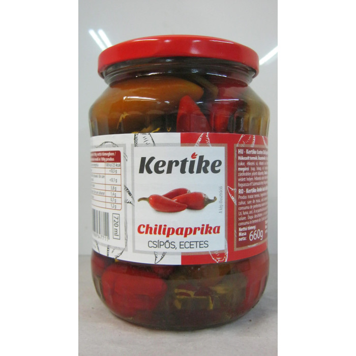 Chilipaprika 660G Csípős Kertike