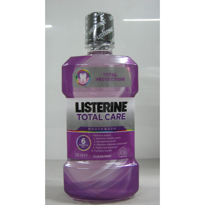 Listerine Szájvíz 500Ml Total Care Clean Mint