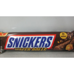 Snickers Wafer Rolls 24G Master Food