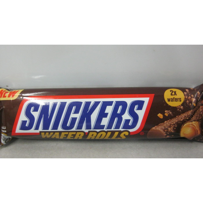 Snickers Wafer Rolls 24G Master Food