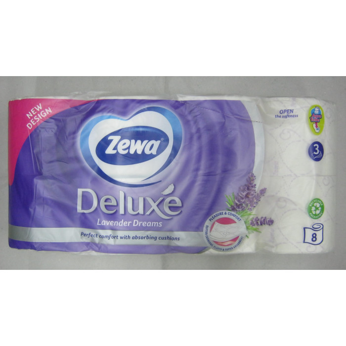Eü.papír 8Tek.3R.lavender Deluxe Zewa